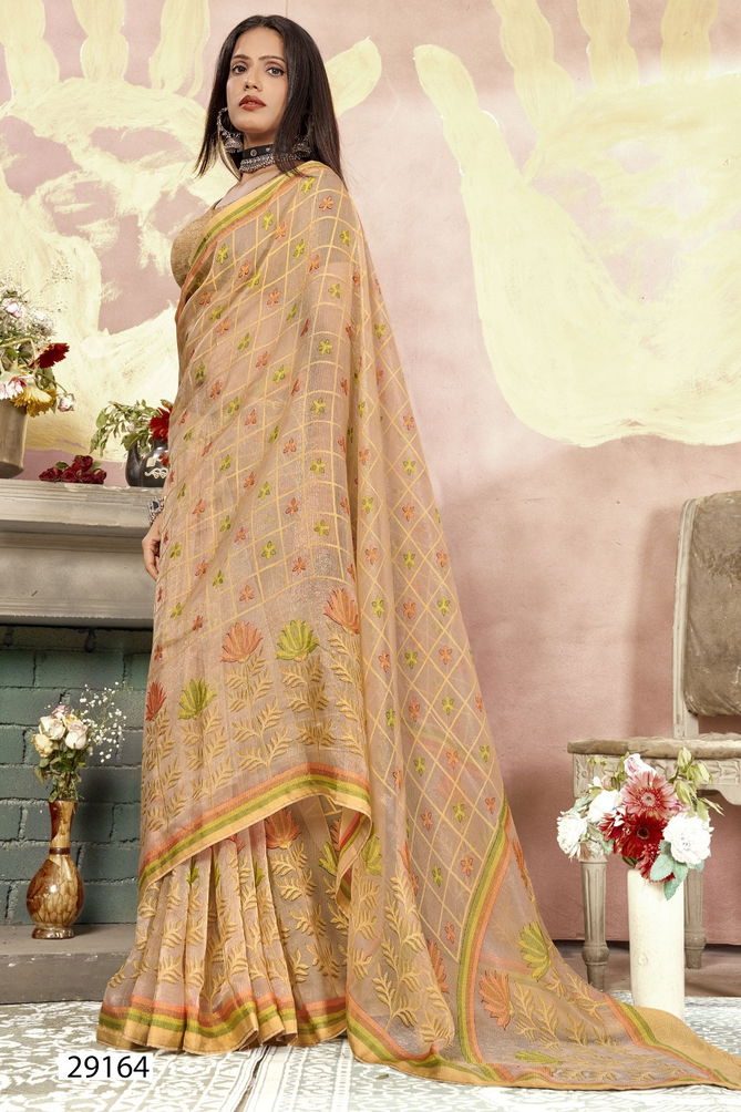 Ashmika Vol 2 By Vallabhi Designer Brasso Printed Sarees Wholesale Online	